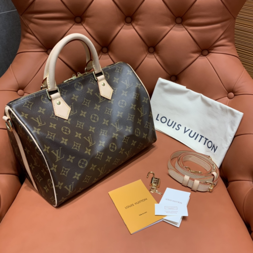 Louis Vuitton Speedy Bandoulière 30CM M41112 From Orange couch Factory