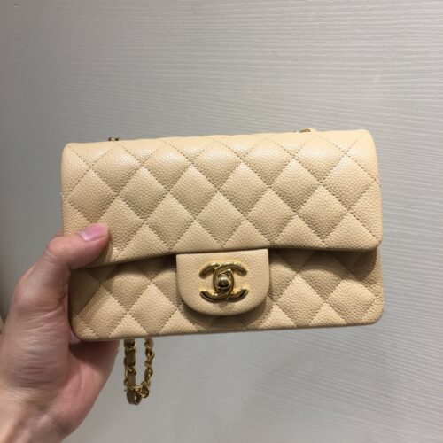 20cm Mini Rectangular CF Beige Caviar -187 King Version