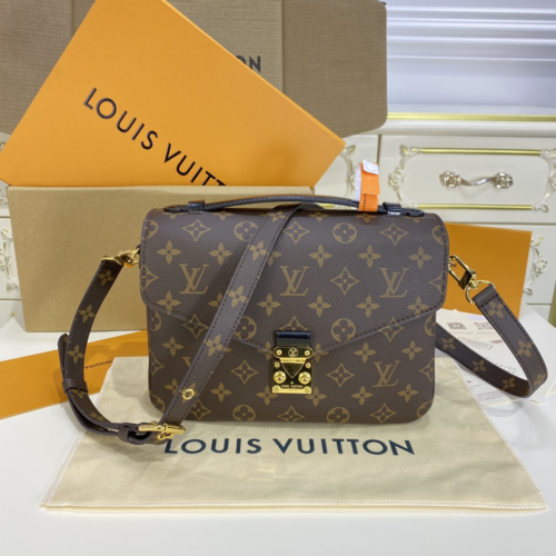 Louis Vuitton Pochette Metis Flower Crown 25CM M40780 From BC Factory Top Version