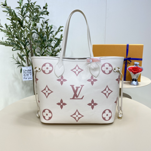 Louis Vuitton SAC NEVERFULL Flower Crown 32CM M21579 From BC Factory Top Version