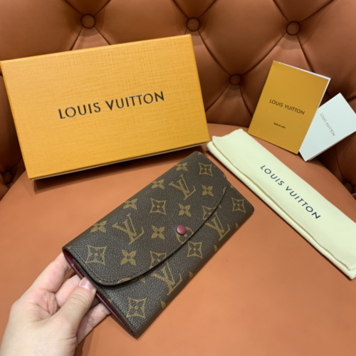 Louis Vuitton Emilie wallet 19.5CM M60696 From Orange couch Factory