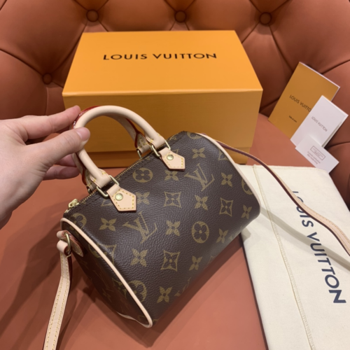 Louis Vuitton Nano Speedy 16CM M61252 From Orange couch Factory