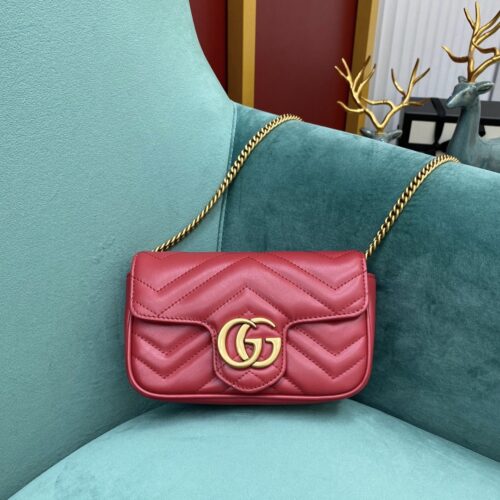 Gucci  Marmont16.5CM 476433 For Pomegranate Factory