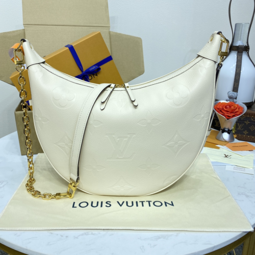 Louis Vuitton Loop Hobo Flower Crown 38CM M46739 From BC Factory Top Version