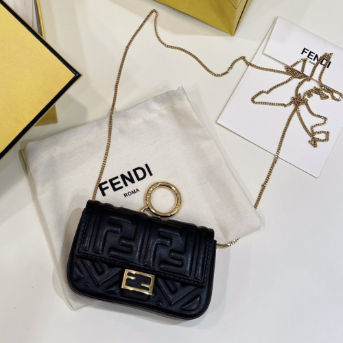 Fendi NANO  BAGUETTE Bag 10CM 0136F For Nick Factory