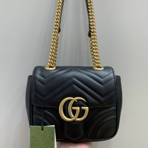 Gucci Marmont Bag 18CM 739682 From Mona Factory