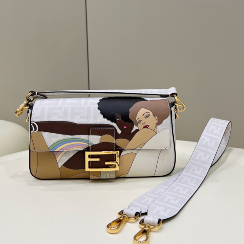 Fendi Baguette Bag 27CM 8561 For Nick Factory