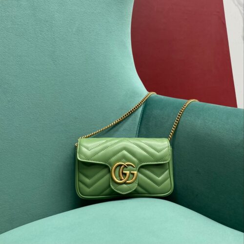 Gucci  Marmont 16.5CM 476433 For Pomegranate Factory