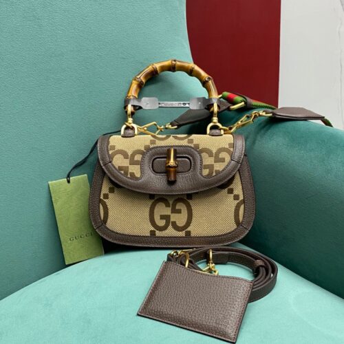 Gucci  Bamboo1947 22CM 675797 For Pomegranate Factory