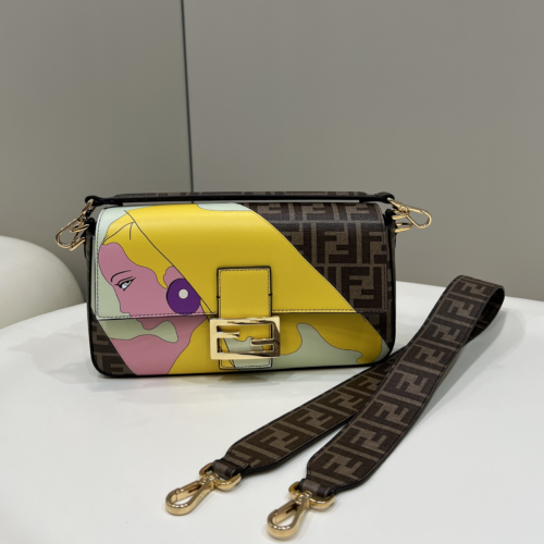 Fendi Baguette Bag 27CM 8561 For Nick Factory