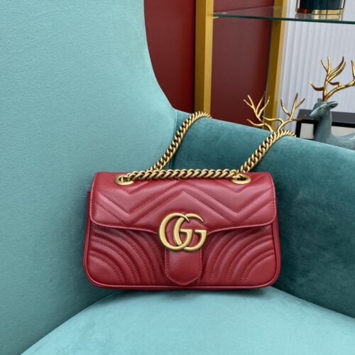 Gucci  Marmont 22CM 446744 For Pomegranate Factory