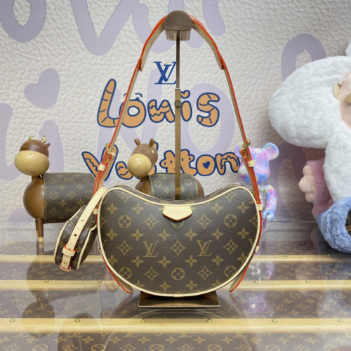 Louis Vuitton Croissant MM Flower Crown 21CM M46828 From BC Factory