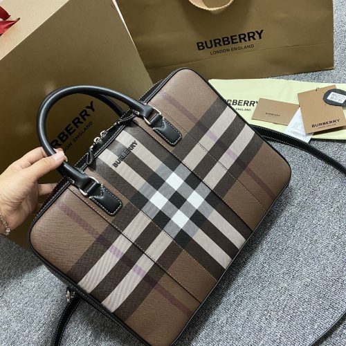 Burberry Briefcases 38CM 7721 For YK Factory