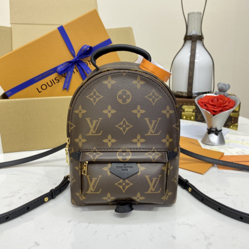 Louis Vuitton MONOGRAM BACKPACK MINI Flower Crown 17CM M44873 From BC Factory Top Version