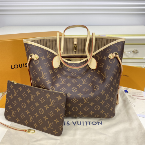 Louis Vuitton Neverfull Flower Crown 31CM M40995 From BC Factory Top Version