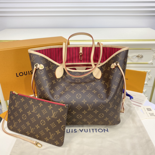 Louis Vuitton Neverfull Flower Crown 31CM M41177 From BC Factory Top Version