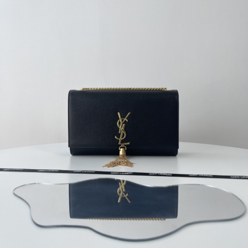 Saint Laurent KATE TASSEL 24CM 354119 For Black Frame Factory