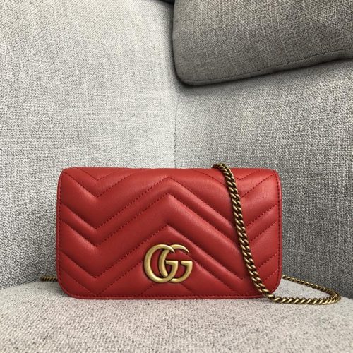 Gucci  Marmont 18CM 488426 For Pomegranate Factory