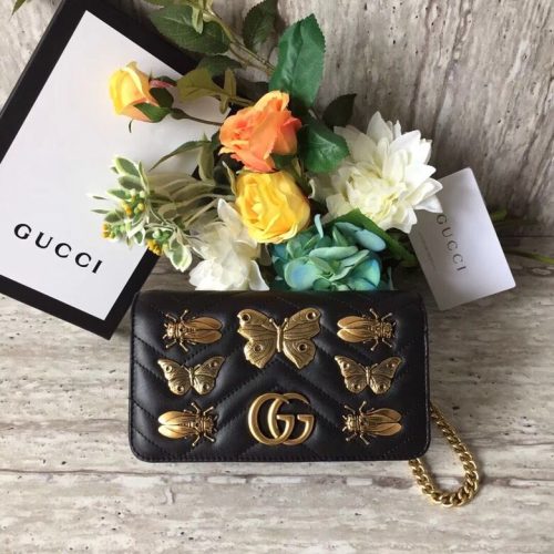 Gucci  Marmont 18CM 488426 For Pomegranate Factory