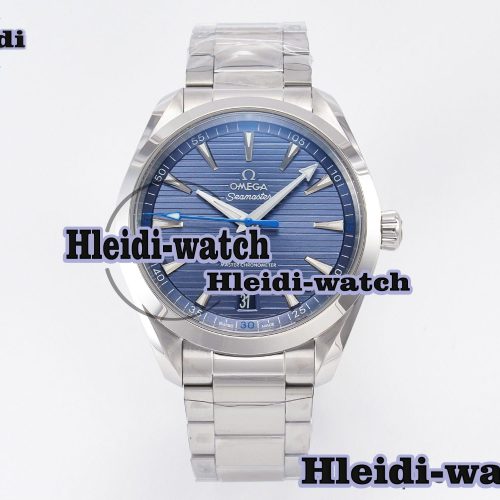 Aqua Terra 150m 41mm VSF 1:1 Best Edition Blue Dial on SS Bracelet A8900 Super Clone