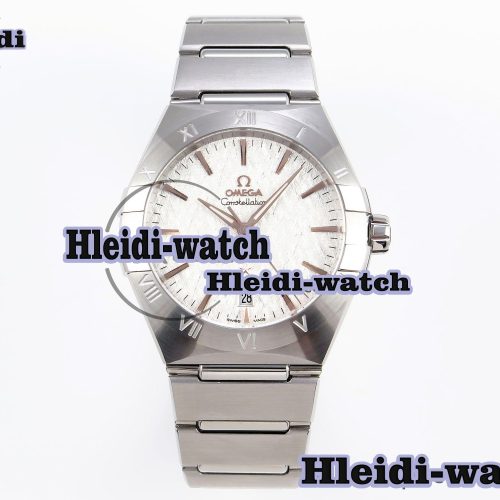 Constellation 39mm SS ASWF 1:1 Best Edition White Textured Dial on SS Bracelet