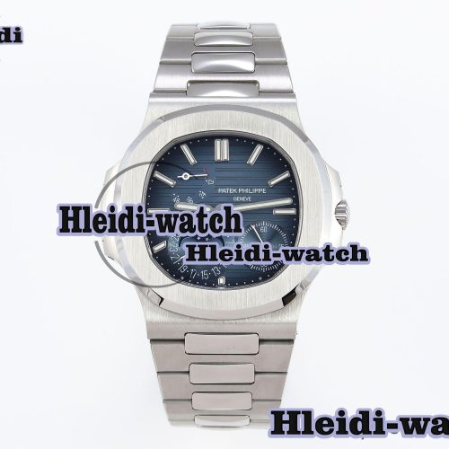 PATEK PHILIPPE NAUTILUS 5712 SS VSV 1:1 BEST EDITION BLUE DIAL ON SS BRACELET A240 SUPER CLONE V2