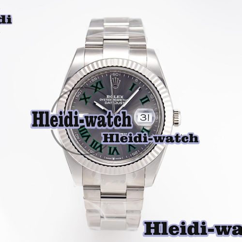 DateJust 41 126334 904L SS Clean Factory Best Edition Wimbledon Dial on Oyster Bracelet VR3235