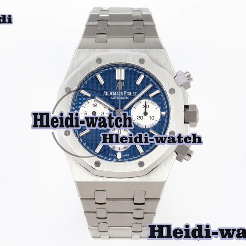 Audermars Piguet Royal Oak Chrono 26331 SS IPF 1:1 Best Edition Blue/White Dial on SS Bracelet