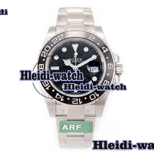 GMT Master II 116710 LN 904L SS ARF 1:1 Best Edition on Bracelet VR3186 CHS