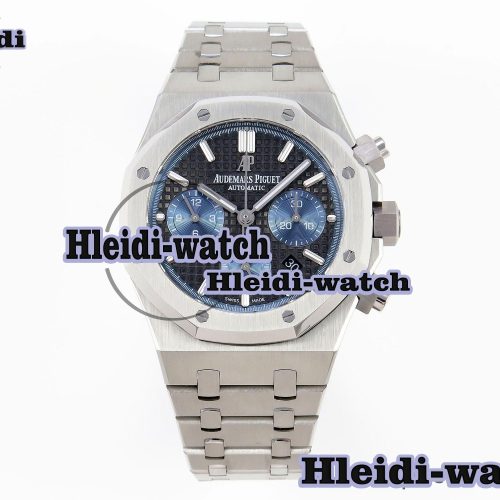 Audermars Piguet Royal Oak Chrono 26331 SS IPF 1:1 Best Edition Gray/Blue Dial on SS Bracelet