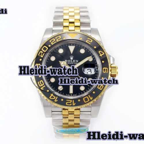 GMT Master II 126713 904L SS Clean 1:1 Best Edition Black Dial on Jubilee Bracelet DD3285