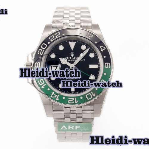 GMT Master II 126720 VTNR 904L SS ARF 1:1 Best Edition Black Dial on Jubilee Bracelet VR3285 CHS