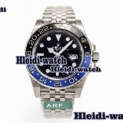 GMT-Master II 126710 BLNR Blue/Black Ceramic 904L ARF 1:1 Best Edition on Jubilee Bracelet SH3285 CHS