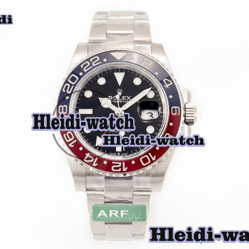 GMT-Master II 126710 BLRO Blue/Red Ceramic 904L ARF 1:1 Best Edition on Bracelet SH3285 CHS