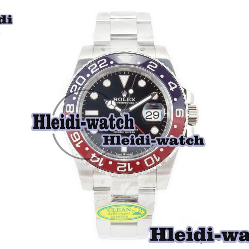 GMT-Master II 126710 BLRO Blue/Red Ceramic Clean Factory Best Edition on Bracelet DD3285 CHS V2