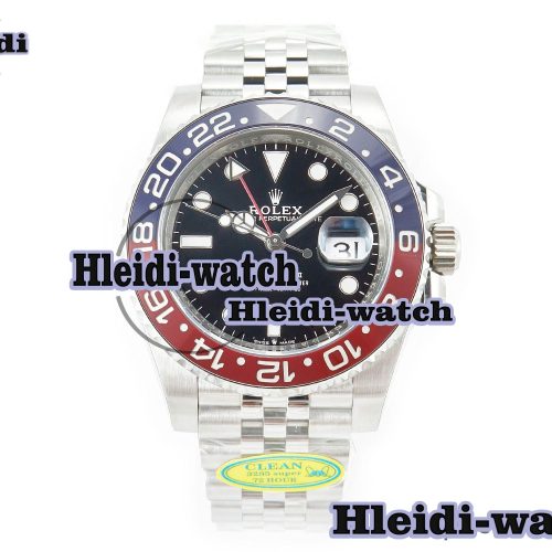 GMT-Master II 126710 BLRO Blue/Red Ceramic Clean Factory Best Edition on Oyster Bracelet DD3285 CHS V2