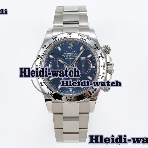 Rolex Daytona 116509 Clean 1:1 Best Edition Blue Stick Dial on SS Bracelet SA4130 V2