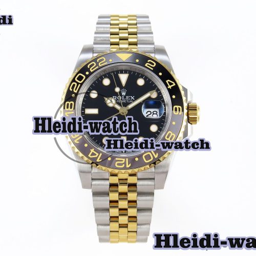 Rolex GMT Master II 126713 904L SS APF 1:1 Best Edition Black Dial on Jubilee Bracelet VR3285 CHS