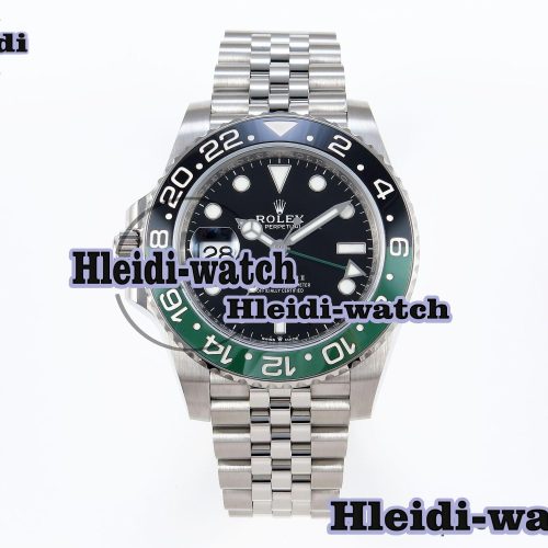 Rolex GMT Master II 126720 VTNR 904L SS C+S Factory 1:1 Best Edition on Jubilee Bracelet SH3285 CHS