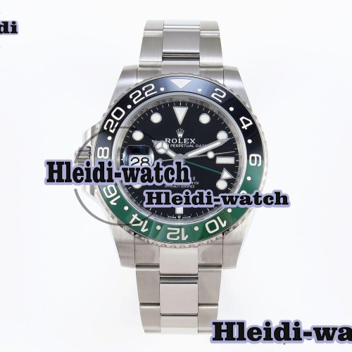 Rolex GMT Master II 126720 VTNR 904L SS C+S Factory 1:1 Best Edition on Oyster Bracelet SH3285 CHS