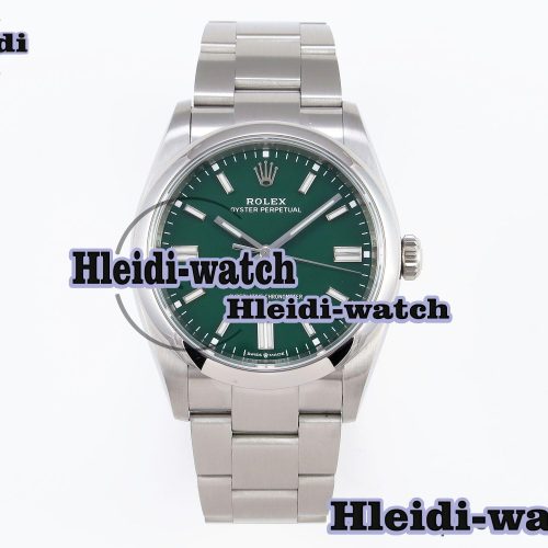 Rolex Oyster Perpetual 126000 36mm VSF 1:1 Best Edition 904L Steel Green Dial VS3235