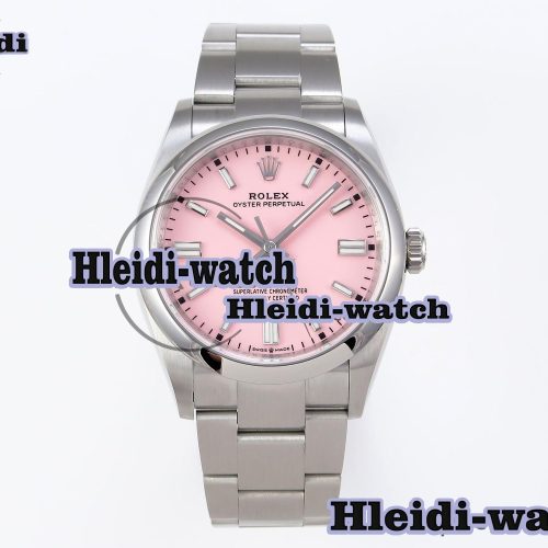 Rolex Oyster Perpetual 126000 36mm VSF 1:1 Best Edition 904L Steel Pink Dial VS3235