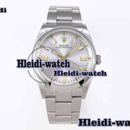 Rolex Oyster Perpetual 126000 36mm VSF 1:1 Best Edition 904L Steel Silver Dial VS3235