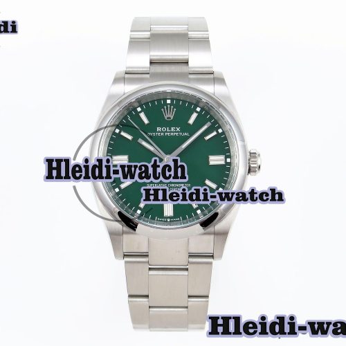 Rolex Oyster Perpetual 36mm 126000 Clean 1:1 Best Edition 904L Steel Green Dial on SS Bracelet VR3230