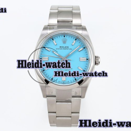 Rolex Oyster Perpetual 36mm 126000 Clean 1:1 Best Edition 904L Steel Tiffany Blue Dial on SS Bracelet VR3230