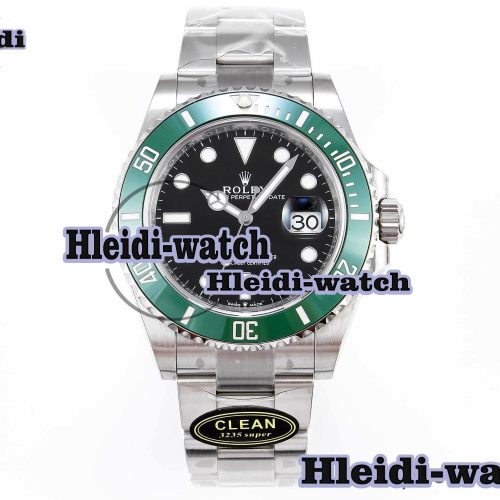 Rolex Submariner 41mm 126610 LV Kermit 904L Steel Clean 1:1 Best Edition VR3235