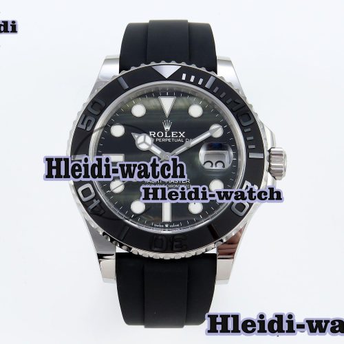 Rolex Yacht-Master 42mm 226659 Clean 1:1 Best Edition Falcon’s Eye Dial on Black Rubber Strap VR3235