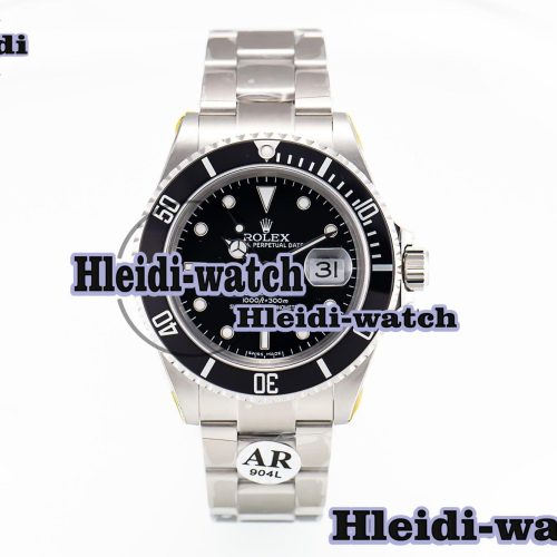 Submariner 16610 LN No Rehaut Engraving 904L Steel ARF 1:1 Best Edition on SS Bracelet SH3135 V2