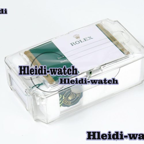 ROLEX PLASTIC BOX SET WITH BOOKLET AND WARRANTY