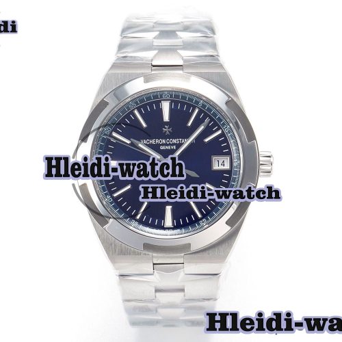 Overseas 4500V SS ZF 1:1 Best Edition Blue Dial on SS Bracelet